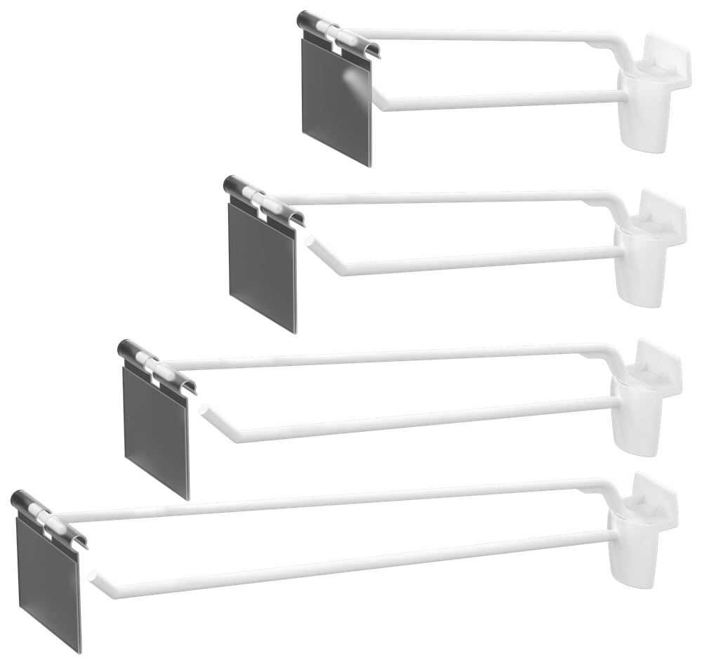 Metalen haak voor lamellenwand