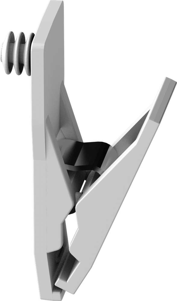 Clip voor geperforeerde wand