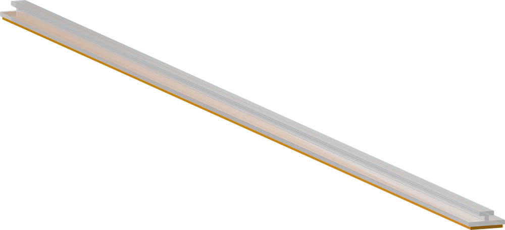 Bevestigingsstrip voor pushers